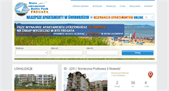 Desktop Screenshot of noclegi.fregata.pl
